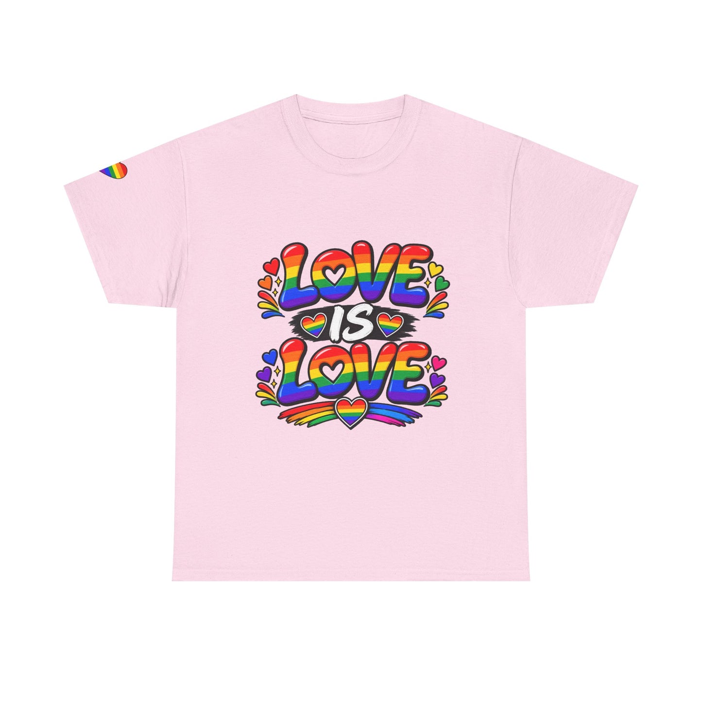 Love Is Love Rainbow Pride T-Shirt