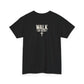 Faith Over Fear T-Shirt — Christian Inspirational Tee with Cross (Walk on Water Back Design)