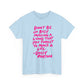 Dolly Parton Quote Tee — "Don't Be So Busy Making a Living" Pink Handwritten Graphic T-Shirt