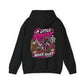 Racer Girl Motorcycle Hoodie — "Real Girls Let 'Er Eat" / "A Little Roost Never Hurt"