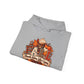 Fall Cozy Hoodie — "Stay Cozy" Autumn Leaves & Pumpkin Spice Sweatshirt