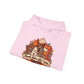 Fall Cozy Hoodie — "Stay Cozy" Autumn Leaves & Pumpkin Spice Sweatshirt