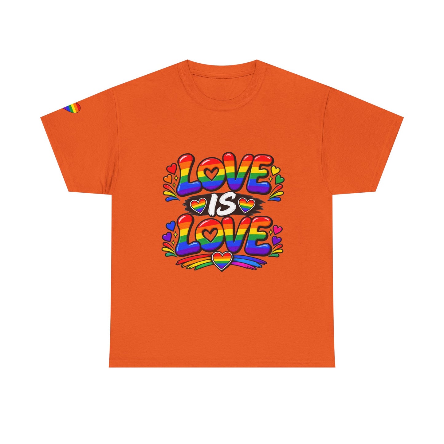 Love Is Love Rainbow Pride T-Shirt