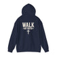 Faith Over Fear Hoodie — "Walk by Faith" Christian Pullover