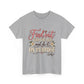Inspirational Quote Tee — "Find Out Who You Are and Do It On Purpose" Floral Graphic T-Shirt