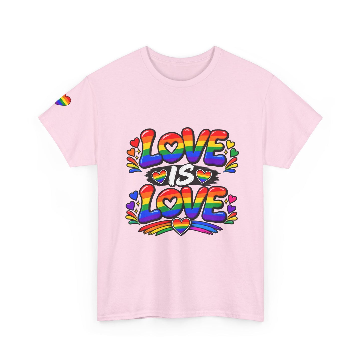 Love Is Love Rainbow Pride T-Shirt