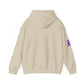 Pancreatic Cancer Awareness Hoodie – Purple Ribbon Floral Support Sweatshirt