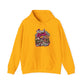 Racer Girl Motorcycle Hoodie — "Real Girls Let 'Er Eat" / "A Little Roost Never Hurt"