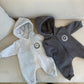 Baby jumpsuit cartoon hooded baby clothes