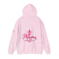 Faith Over Fear Hoodie — Pink Ribbon Breast Cancer Awareness Philippians 4:13 Hooded Sweatshirt