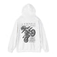 Women’s Motocross Hoodie – “Real Girls Let ‘Er Eat / A Little Dirt Never Hurt” Dirt Bike Pullover