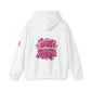 Breast Cancer Survivor Hoodie — “Cancer Picked the Wrong Girl” / Faith Strength Courage