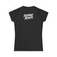 Women's Tee – Classic Softstyle Blank White T-Shirt