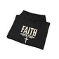 Faith Over Fear Hoodie — "Walk by Faith" Christian Pullover