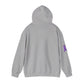 Pancreatic Cancer Awareness Hoodie – Purple Ribbon Floral Support Sweatshirt