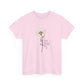 Daisy Illustration Tee – "It's Okay to Have a Little More Time" Inspirational Floral T‑Shirt