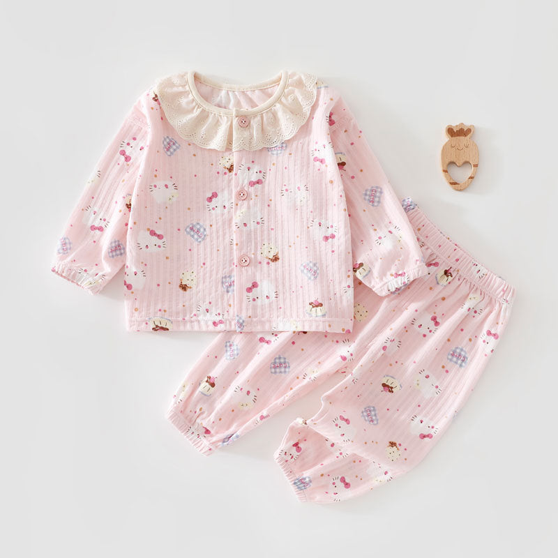 Toddler Clothing All-Season Pure Cotton Home Wear Set