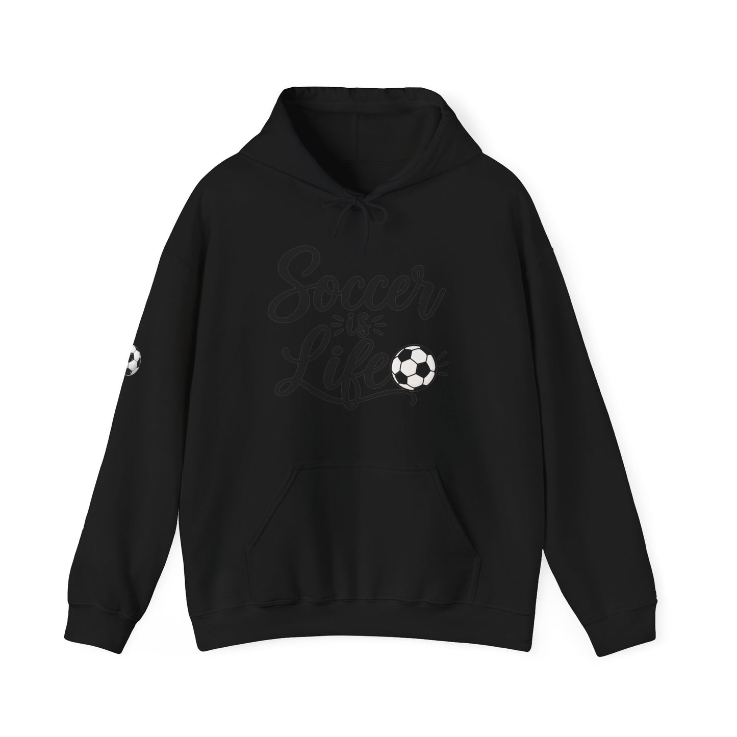 Soccer Is Life Hoodie — Soccer Player Pullover for Fans & Players