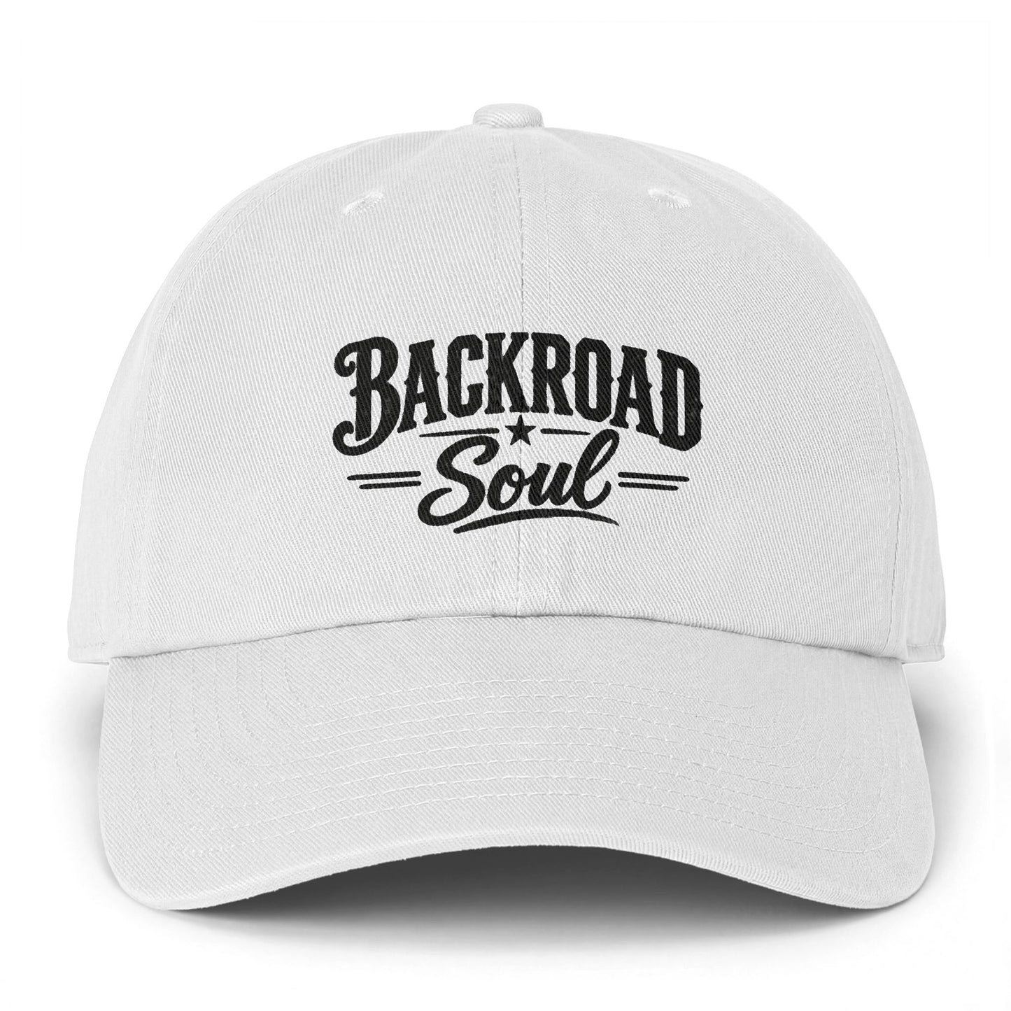 Backroad Soul Cap — Vintage Script Baseball Hat