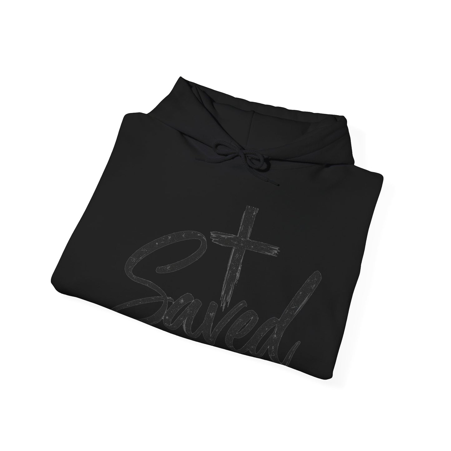 Saved Cross Hoodie — Christian Faith Pullover