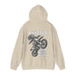Women’s Motocross Hoodie – “Real Girls Let ‘Er Eat / A Little Dirt Never Hurt” Dirt Bike Pullover