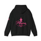Faith Over Fear Hoodie — Pink Ribbon Breast Cancer Awareness Philippians 4:13 Hooded Sweatshirt