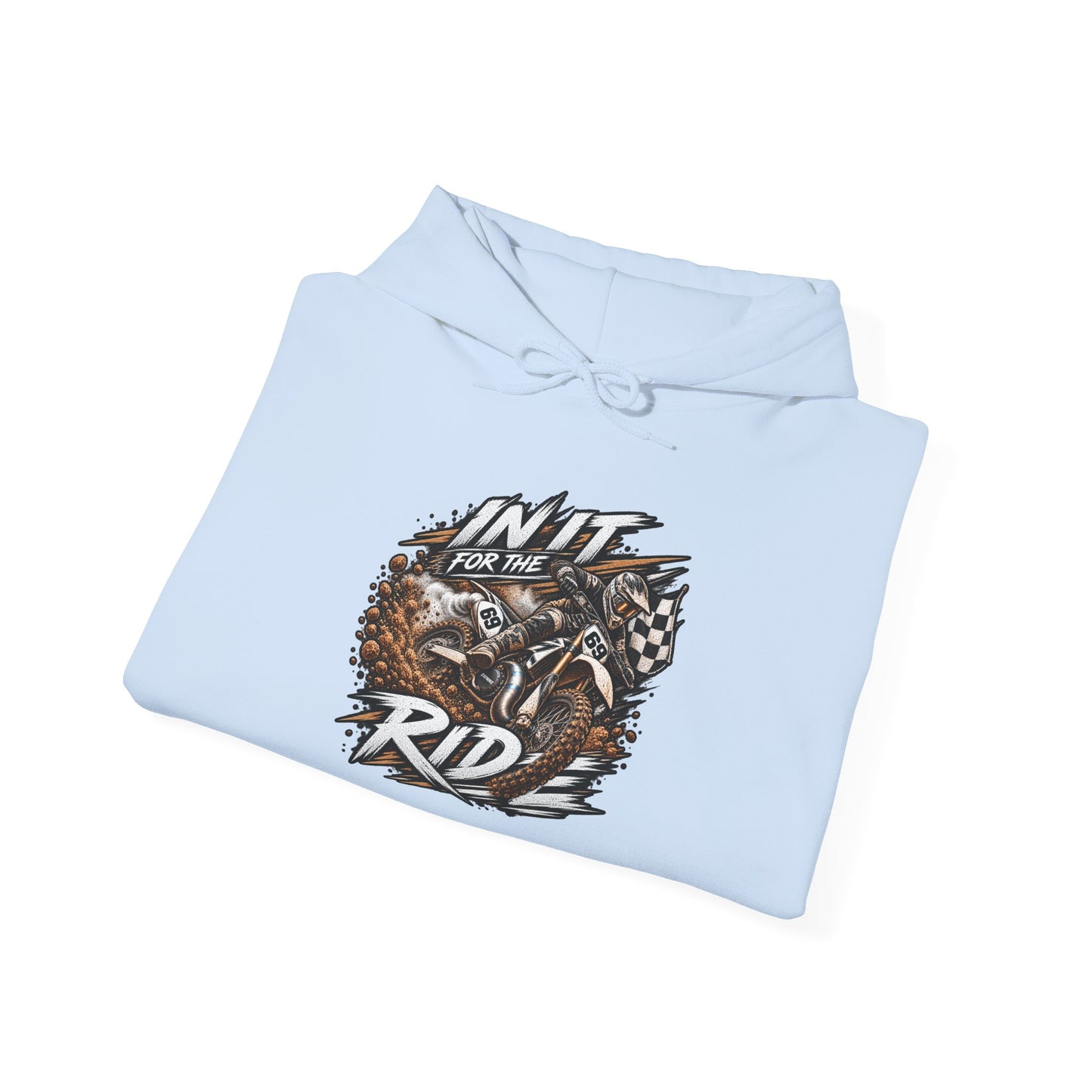 Motorcycle Hoodie — "I’m It, Ride" Dirt Bike Graphic Pullover
