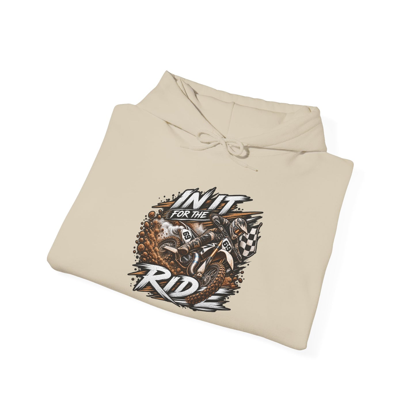 Motorcycle Hoodie — "I’m It, Ride" Dirt Bike Graphic Pullover