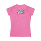 Women's Tee – Classic Softstyle Blank White T-Shirt