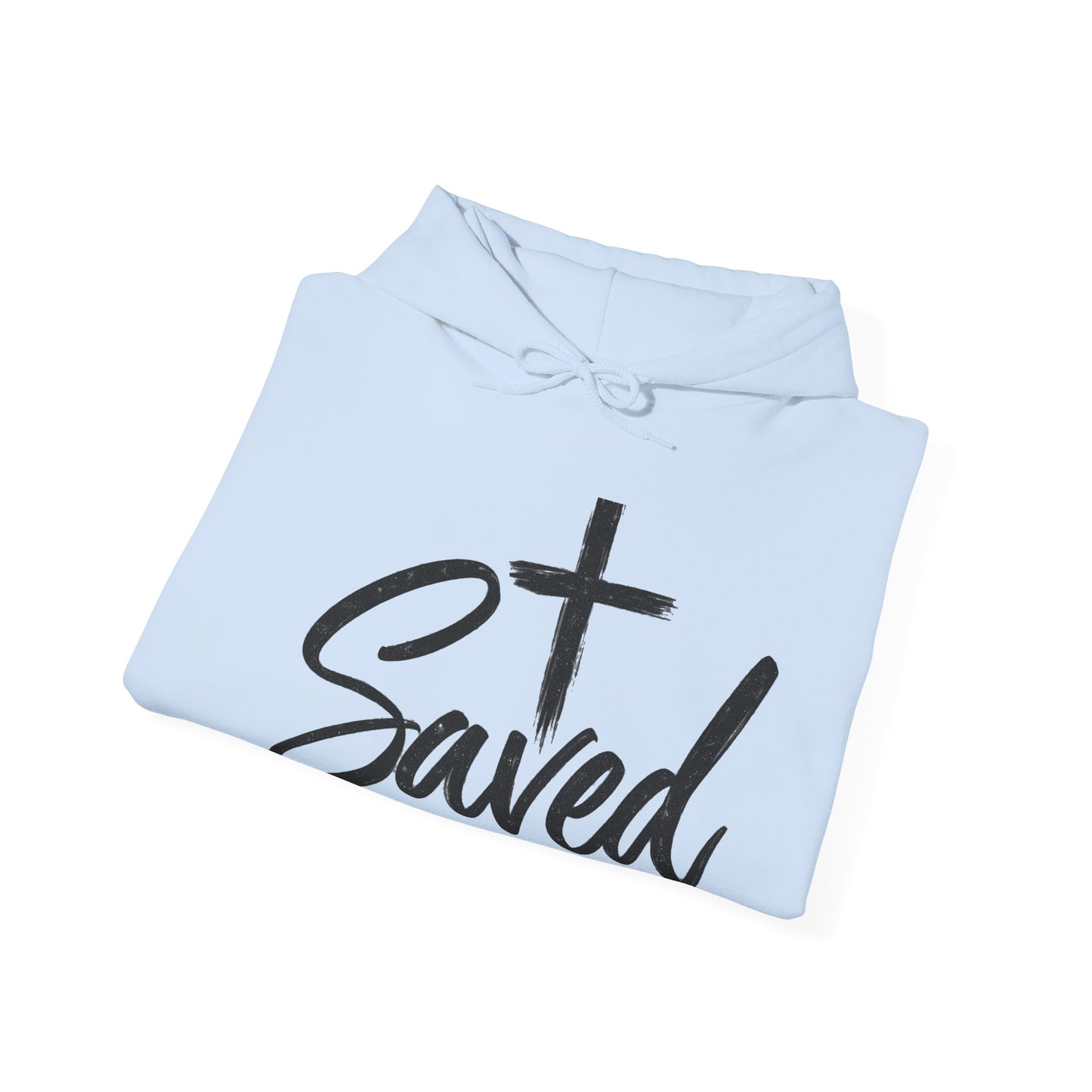 Saved Cross Hoodie — Christian Faith Pullover