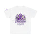Pancreatic Cancer Awareness T-Shirt — Purple Ribbon Hope, Strength & Faith Tee