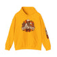 Fall Cozy Hoodie — "Stay Cozy" Autumn Leaves & Pumpkin Spice Sweatshirt