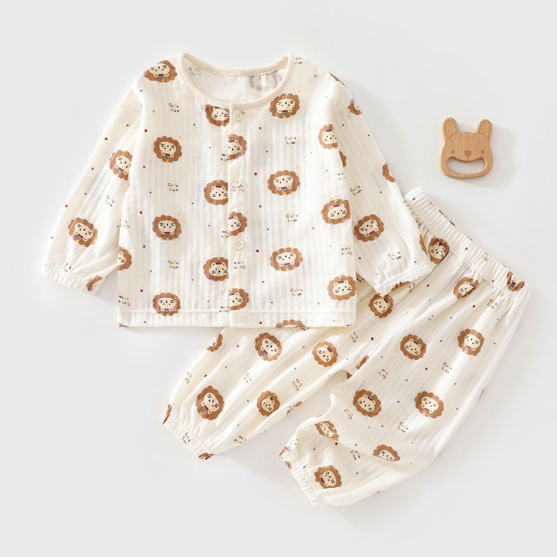 Toddler Clothing All-Season Pure Cotton Home Wear Set