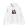 Hoodie — "Real Girls Let 'Er Eat" Retro Biker Graphic Hoodie