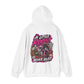 Racer Girl Motorcycle Hoodie — "Real Girls Let 'Er Eat" / "A Little Roost Never Hurt"