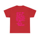 Dolly Parton Quote Tee — "Don't Be So Busy Making a Living" Pink Handwritten Graphic T-Shirt