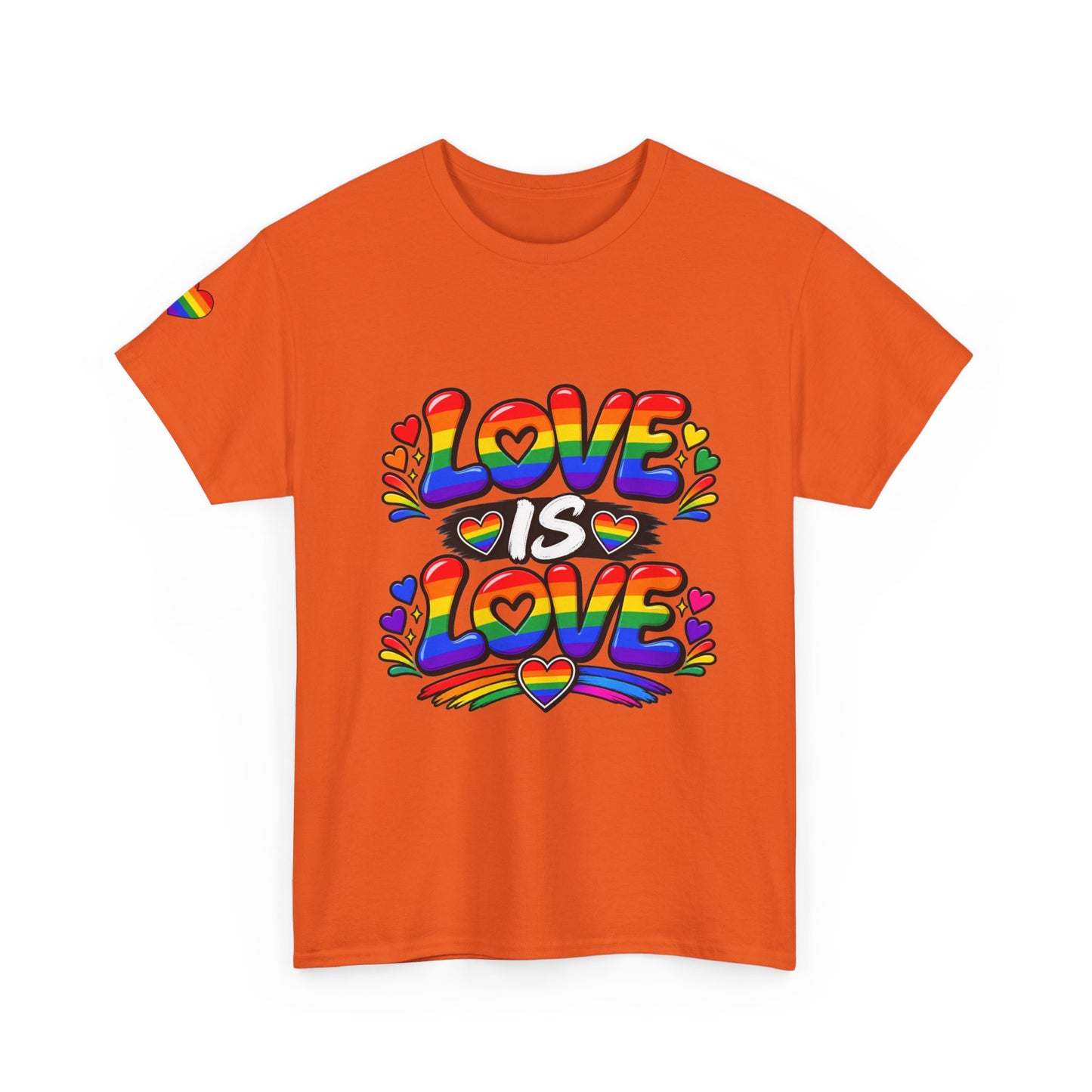 Love Is Love Rainbow Pride T-Shirt