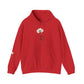 Daisy Comfort Hoodie — 'don't be the same be better' Minimal Floral Pullover