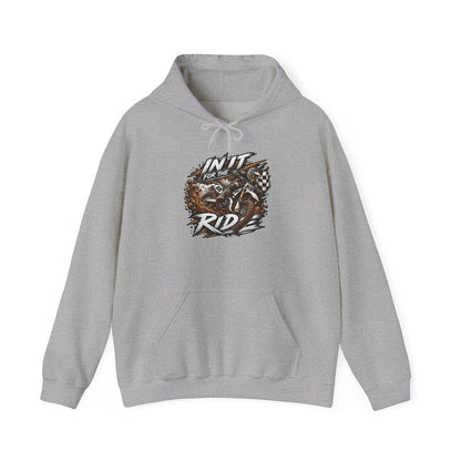 Motorcycle Hoodie — "I’m It, Ride" Dirt Bike Graphic Pullover
