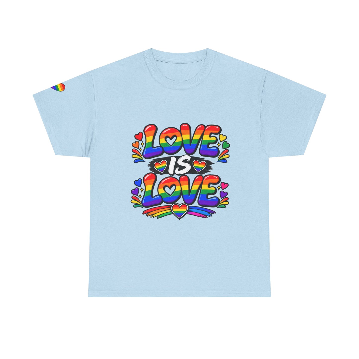 Love Is Love Rainbow Pride T-Shirt