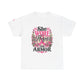 She Wore Hope Like Armor T-Shirt — Inspirational Floral Women’s Tee