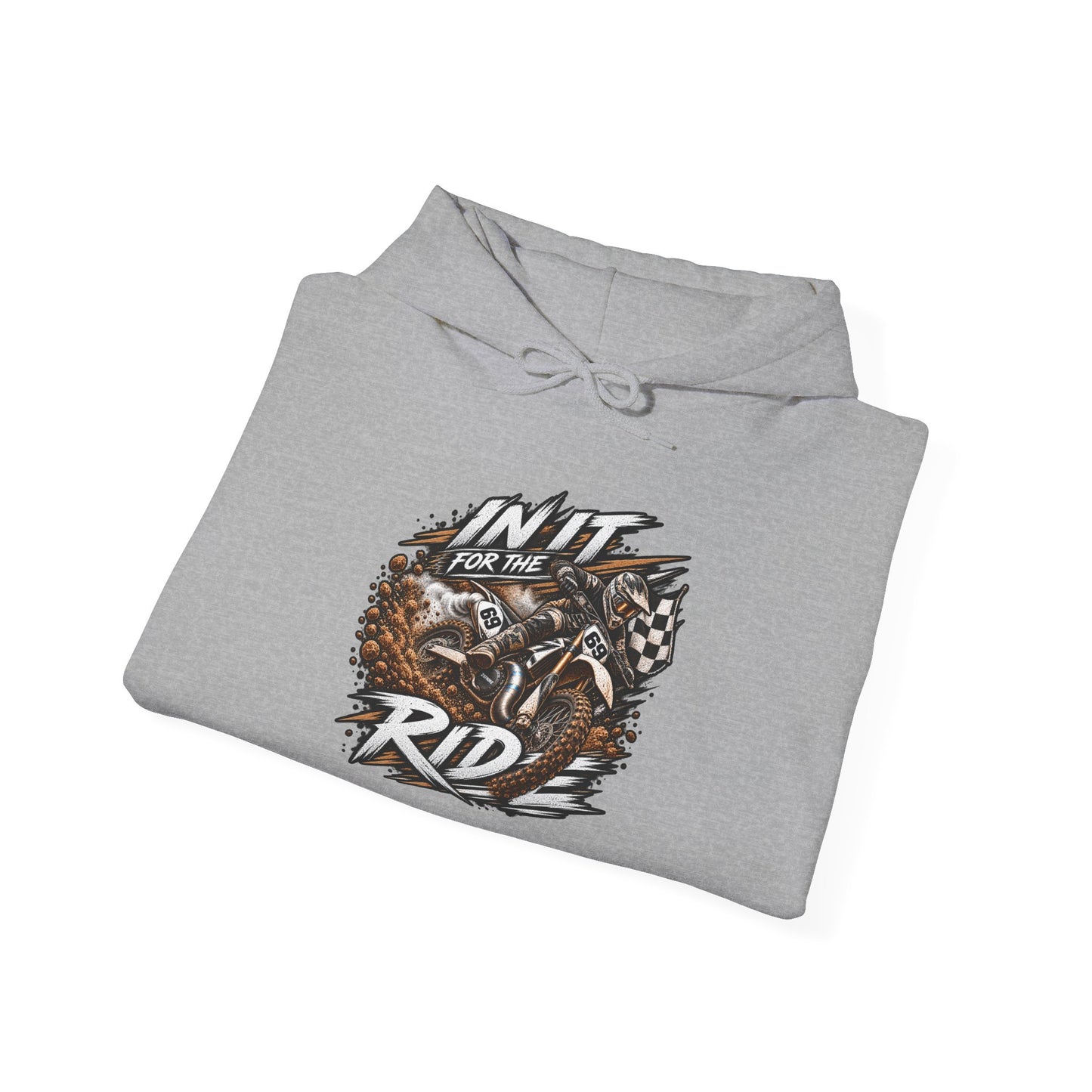 Motorcycle Hoodie — "I’m It, Ride" Dirt Bike Graphic Pullover