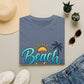 Beach Life T‑Shirt — Retro Sun & Palm Vacation Tee