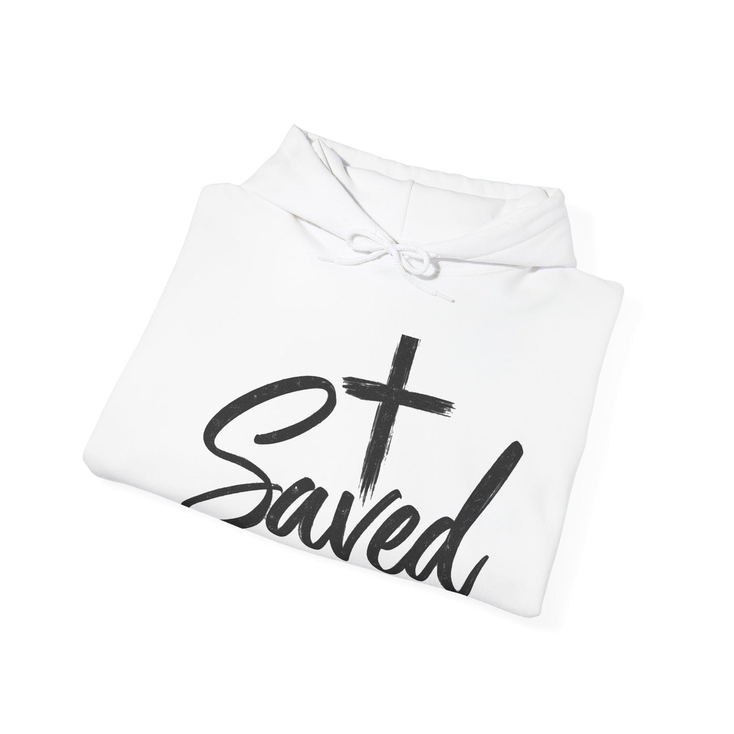 Saved Cross Hoodie — Christian Faith Pullover