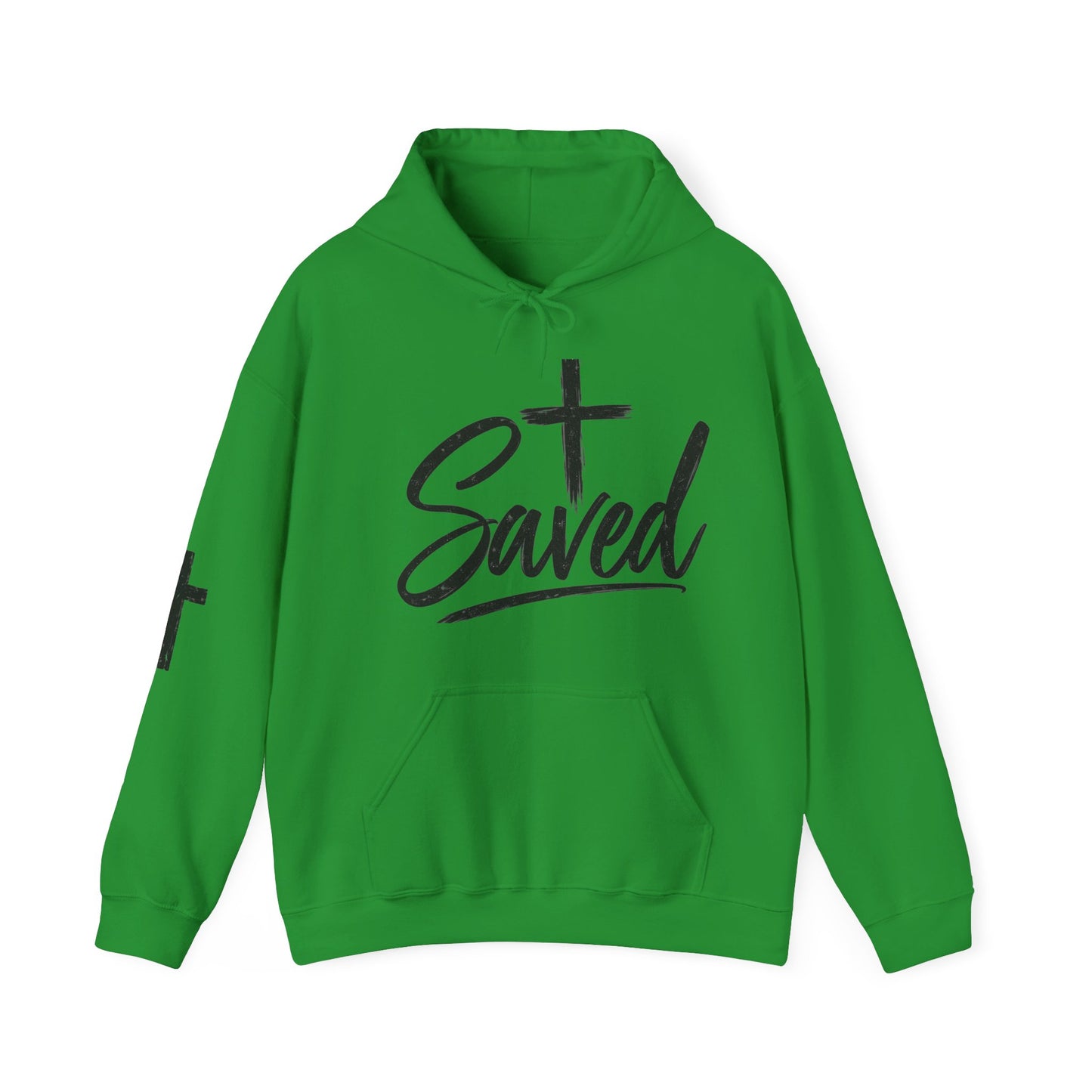 Saved Cross Hoodie — Christian Faith Pullover