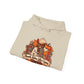 Fall Cozy Hoodie — "Stay Cozy" Autumn Leaves & Pumpkin Spice Sweatshirt
