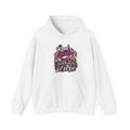 Racer Girl Motorcycle Hoodie — "Real Girls Let 'Er Eat" / "A Little Roost Never Hurt"