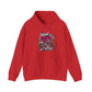 Racer Girl Motorcycle Hoodie — "Real Girls Let 'Er Eat" / "A Little Roost Never Hurt"