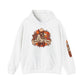 Fall Cozy Hoodie — "Stay Cozy" Autumn Leaves & Pumpkin Spice Sweatshirt