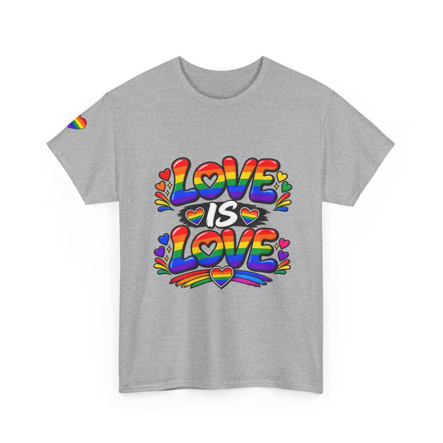 Love Is Love Rainbow Pride T-Shirt